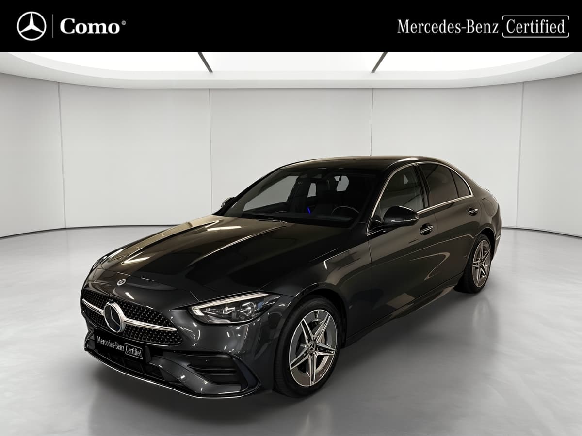 Mercedes-Benz Classe C 300 e 9G-Tronic e-Hybrid EQ AMG Line — 3/4 avant gauche
